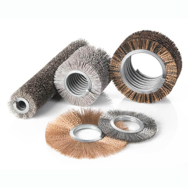 Brosse spirale externe courbée Vanico