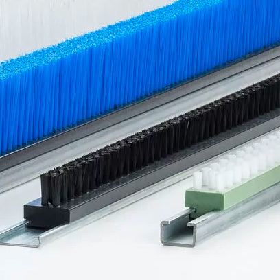 Brosse à panneau Vanico avec support et rail à rainure