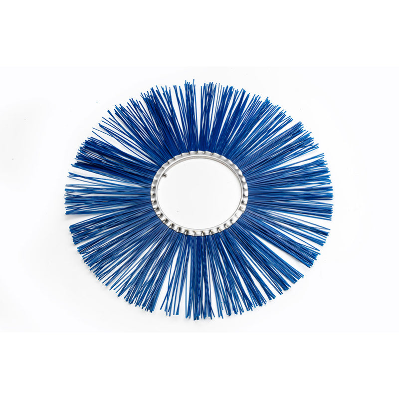 Brosse de nettoyage de route Vanico, brosses de balayage de neige, poils de balai rotatif, brosse à rouleau de balayage de neige, tailles personnalisées disponibles.