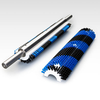 Vanico Industrial brush rollers, professional manufacturer of custom nylon bristle rollers