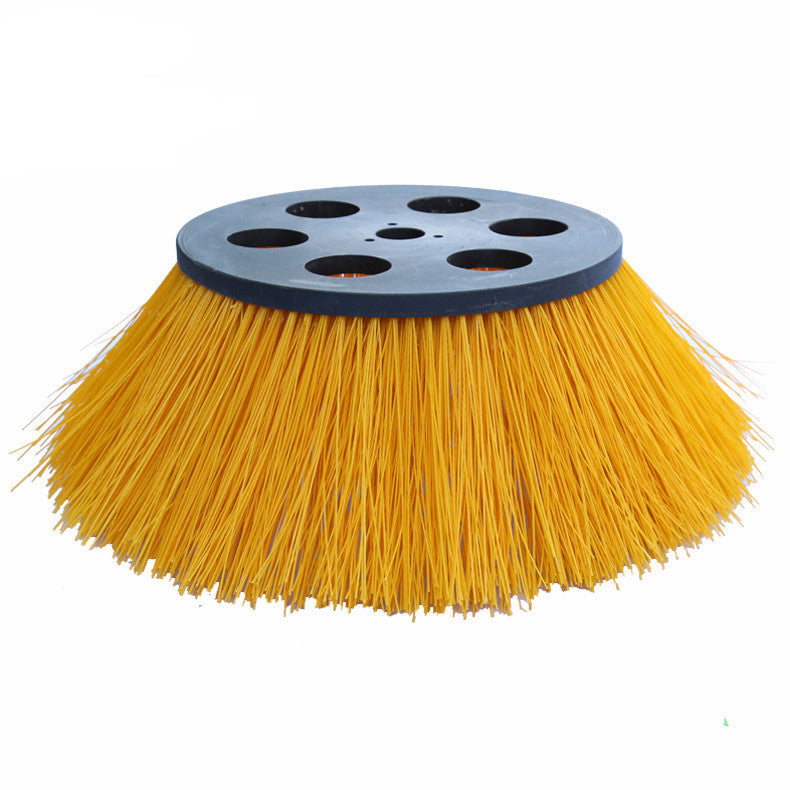 Round sanitation brush